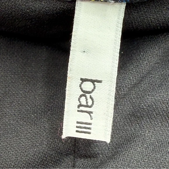 Bar III Black and Red Geometric Bikini Swimwear Size Small - Picture 3 of 13